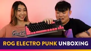 ASUS ROG Electro Punk Peripherals Unboxing