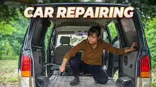 Old Car Interior Repairing | Van Repair Work Step by Step❤️
