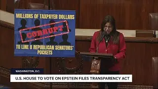HOUSE VOTES TO RELEASE EPSTEIN FILES LIVE