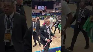 Usain Bolt attended Dallas Wings - Las Vegas Aces game. #wnba #dallaswings