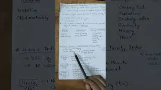 Global Multidimensional Poverty Index (with tricks) #OnePager3
