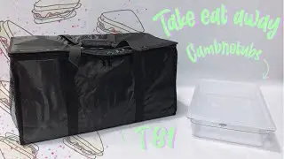 XX-Large Delivery Bag Designed by Take Eat Away&trade; has 81 litres capacity & is ideal for Catering Pans