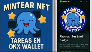 PHAROS TESTNET &bull; MINTEAR NFT+ TAREAS EN OKX WALLET #pharos #testnet #okxwallet #nft #mint #web3