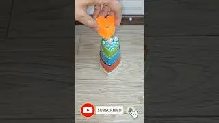 Reverse video 🌈  ASMR. Marbles ❤️ #asmr #satisfying #shorts #reverse #marbles #youtube #trending