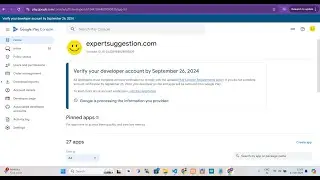 How to Verify Your Developer Account by September 26, 2024 | Google Play Console Update