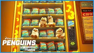 Vending Machine FAIL 😱 | Penguins of Madagascar (2014) DreamWorks Madagascar