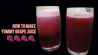 How to make yummy grape juice 🍇 | Lihaz Time #grapejuice ❤️ #shorts