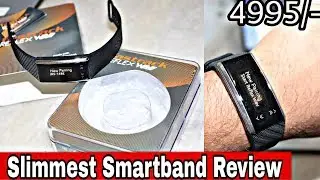 Most Slimmest Smartband Unboxing & Review | FasTrack Reflex Wav 2019 | CompareRaja