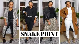 How To Style Snake Skin