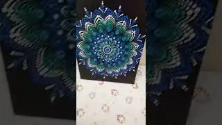 all dot mandala rectangle | #like | #subscribe | #beautiful | #cool | #sweetcombfamily | #dotart |