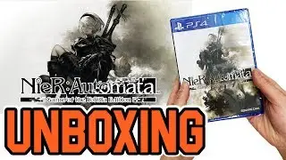 Распаковка Nier Automata (игра из издания YoRHa) (PS4)!!