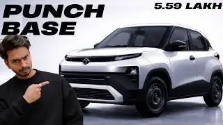 Tata Punch Base Variant - Smart 🔥 | exterior, interior, Safety Price, Features in Hindi | #tata