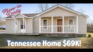 Tennessee House Only $69K - Move-in Ready!