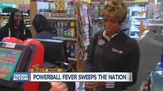 Powerball fever sweeps the country