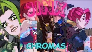 2XKO Jinx Chroma Animations (Intro, Special Moves, Winning Screen)