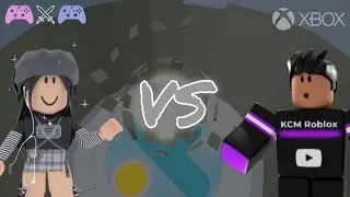 RACING A GIRL XBOX PLAYER IN TOWER OF HELL | Roblox on Xbox