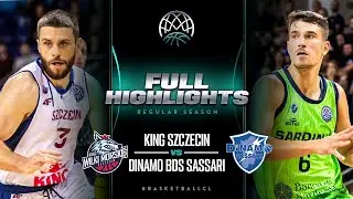 King Szczecin v Banco di Sardegna Sassari | Full Game Highlights | #BasketballCL 2023-24