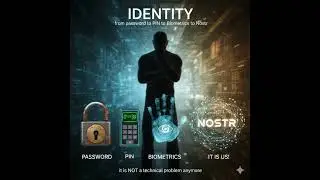 Identity: Passwords to PIN to Nostr !