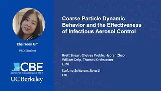 Coarse Particle Dynamic Behavior and the Effectiveness of Infectious Aerosol Control