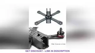 B6FPV QAVR 2019 220mm Wheelbase 5 Inch 4mm Arm Carbon Fiber FPV Racing Frame Kit 118g