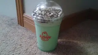 Arby's mint chocolate shake review