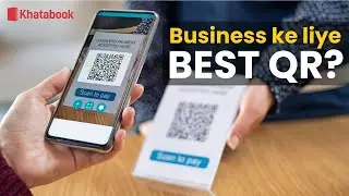 Bharat QR versus UPI QR | Kaunsa QR business ke liye best hai? | Khatabook Business Tips