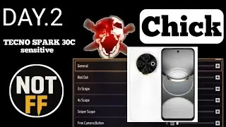 Free Fire Sensitivity Settings video techno spark 30c