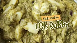 Egg Sukka | अंडा सुक्का रेसिपी | Green Masala Egg Sukka | Boiled Eggs Recipe | Delectable Foodworks