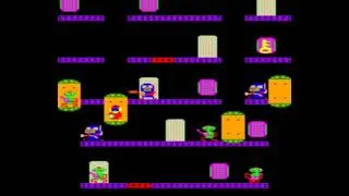 Epoch Super Cassette Vision - Elevator Fight