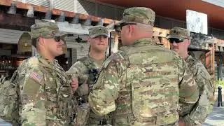 Chaplain Cares for Soldiers during D.C. Safe and Beautiful Mission
