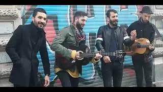 Taksimi yıkıp sallayan sokak sanatçıları ve amcamız 4K