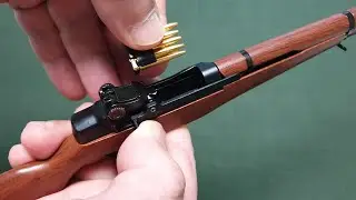 풀 메탈 M1 개런드 미니 모델건..클립이 