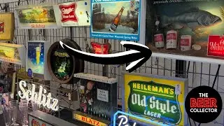 Best Place to Find BEER SIGNS and other Brewery Collectibles! #breweriana #vintage