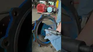 Flood control pump truck maintenance