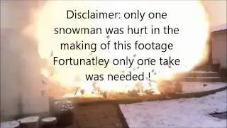 Epic exploding snowman! (ver 2)