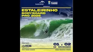 ESTALEIRINHO BODYBOARD PRO 2025 | 3&ordf; etapa do Circuito Catarinense de Bodyboarding 2025 | DIA 2