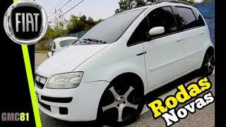 FIAT IDEA COM RODAS NOVAS