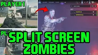 Как играть в зомби на разделенном экране в BLACK OPS 7