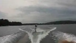 Gordon Fox Surfing on Lake Bomoseen