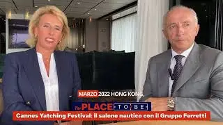 Salone nautico di Cannes 2023: l'amministratore delegato del gruppo Ferretti, Alberto Galassi
