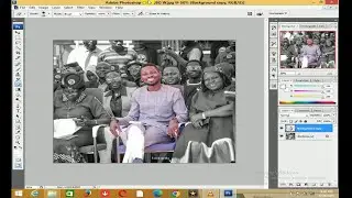 Tutorial Photoshop CS3 Color Splash Partial Black & White Effect