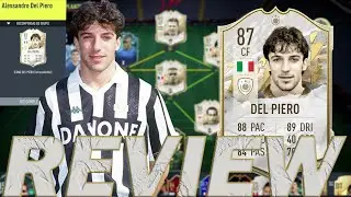 😍VALE LA PENA LOS 12 TOKENS? 87 ALESSANDRO DEL PIERO BABY  BASE ICON SWAPS SBC PLAYER REVIEW FIFA 22