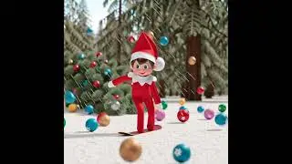 Elf Flying Across the Sky ✨🧝&zwj;♂️ | Magical Christmas Adventure 🎅☁️