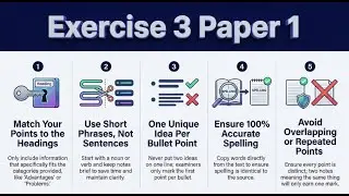 Exercise 3 | Paper 1 | IGCSE | English | 0510 | 0511 | 0991 | 0993