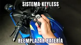 Todo sobre el sistema KEYLESS y cambiando su batería | GSX-R150