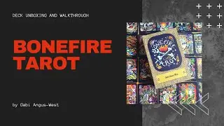 Bonefire Tarot by Gabi Angus-West - Deck Unboxing and Walkthrough