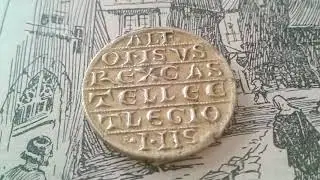 Splendid Medal to look not lacking, Rare old Latin Coin minted in Rome