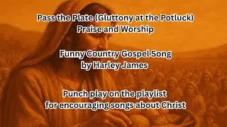 Pass the Plate (Gluttony at Potluck)  Humorous Country Gospel, Praise and Worship Song Harley James