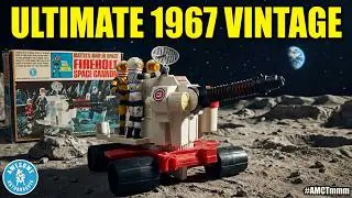 👨&zwj;🚀🌘🚀Major Matt Mason : Firebolt Space Cannon Vehicle & Action Figures 1967 Mattel Toys🚀Classic Toy🪐