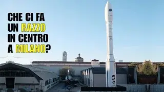 Un lanciatore Vega al Museo Scienza e Tecnologia di Milano
